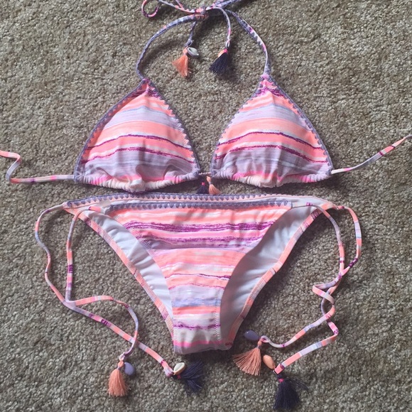 Victoria's Secret Other - ⚡️⚡️FLASH SALE⚡️⚡️VS the teeny bikini with tassels